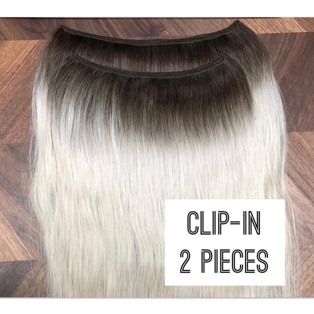 Clips Ombre 8 and 20 Color GVA hair - GVA hair