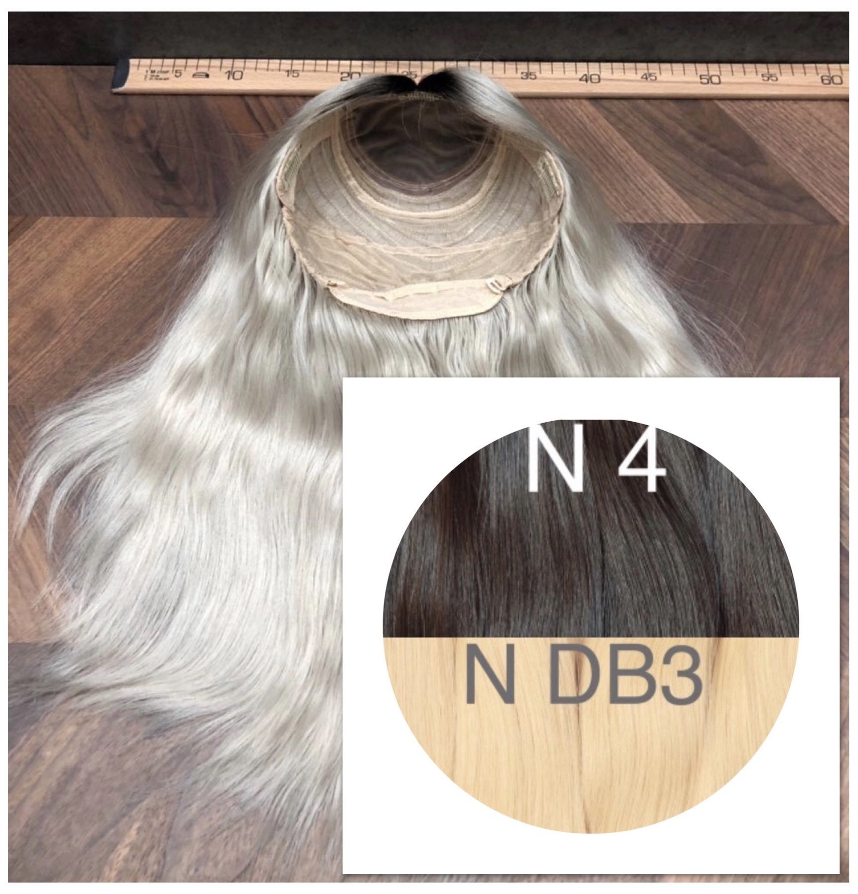 Wigs Ombre 4 and DB3 Color GVA hair - GVA hair