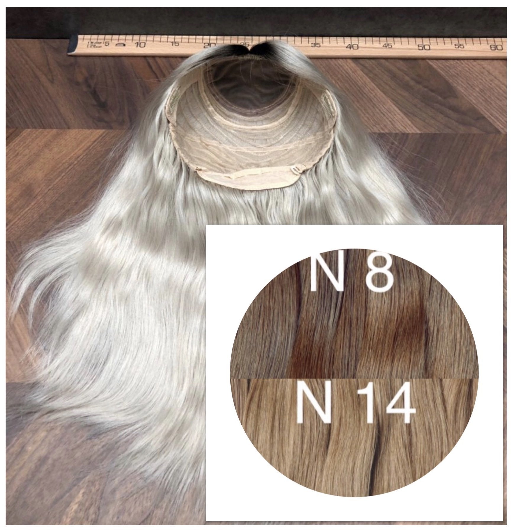 Wigs Ombre 8 and 14 Color GVA hair - GVA hair