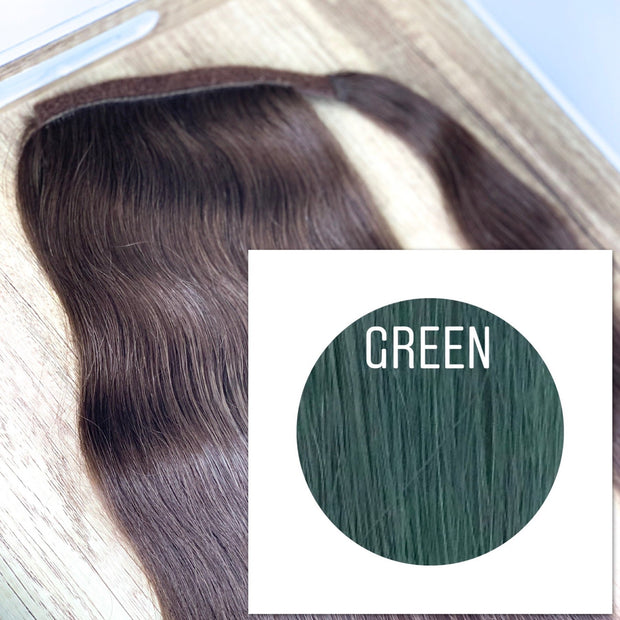 Ponytail Colors RAINBOW COLORS - GVA hair