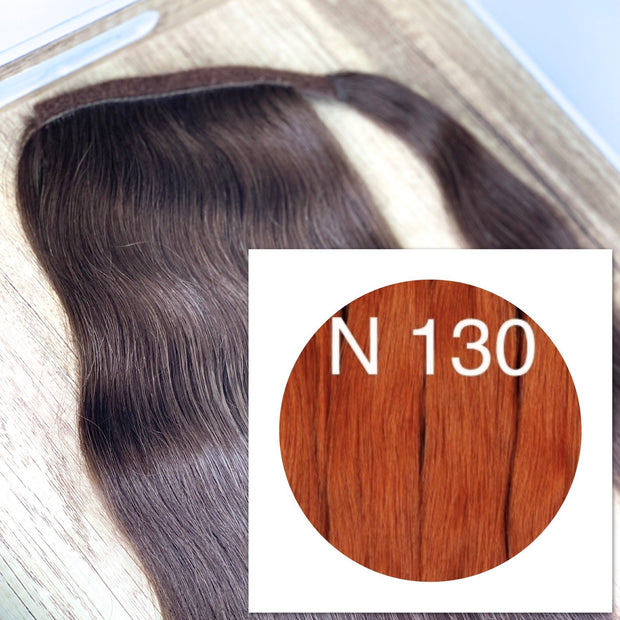 Ponytail Colors RED BROWN_Retail price - GVA hair