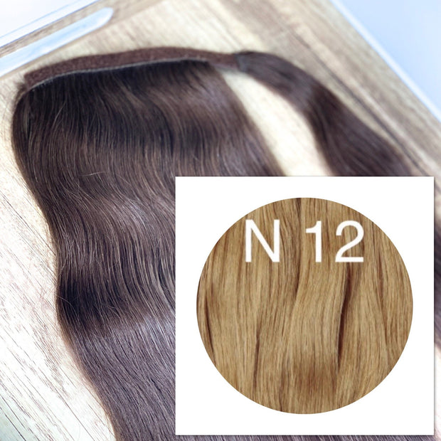 Ponytail Colors LIGHT BROWN - GVA hair