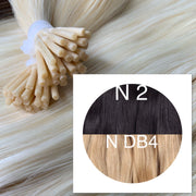 Micro links ombre 2 and DB4 Color GVA hair_Retail price - GVA hair