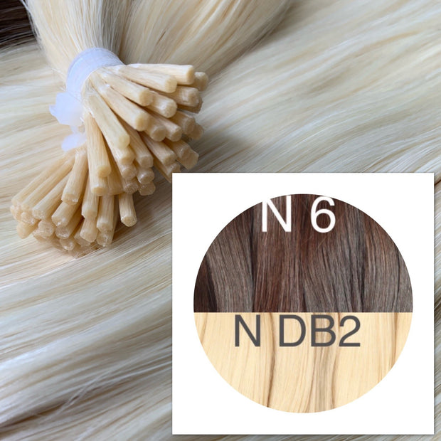 Micro links ombre 6 and DB2 Color GVA hair_Retail price - GVA hair