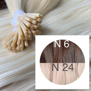 Micro links ombre 6 and 24 Color GVA hair - GVA hair
