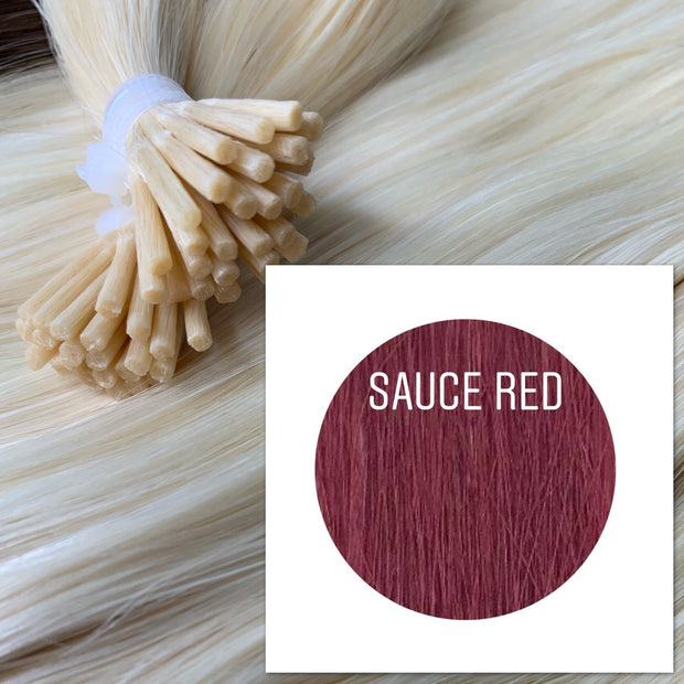 Micro links Color Sauce red GVA hair_Retail price - GVA hair