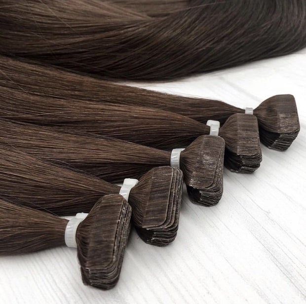 Tapes ombre Color 4 and 24 GVA hair - GVA hair